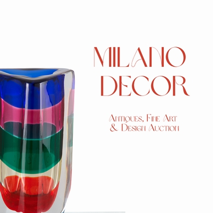 MILANO DECOR - Antiques, Fine Art & Design Auction (n° 93)