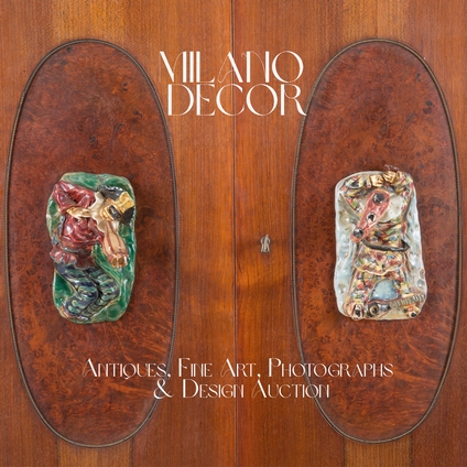 MILANO DECOR - Antiques, Fine Art, Photographs & Design Auction (n. 96)