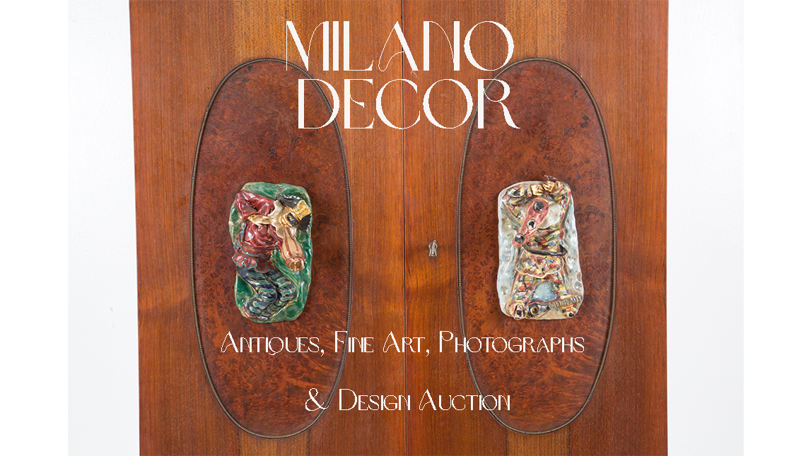 MILANO DECOR - Antiques, Fine Art, Photographs & Design Auction (n. 96)