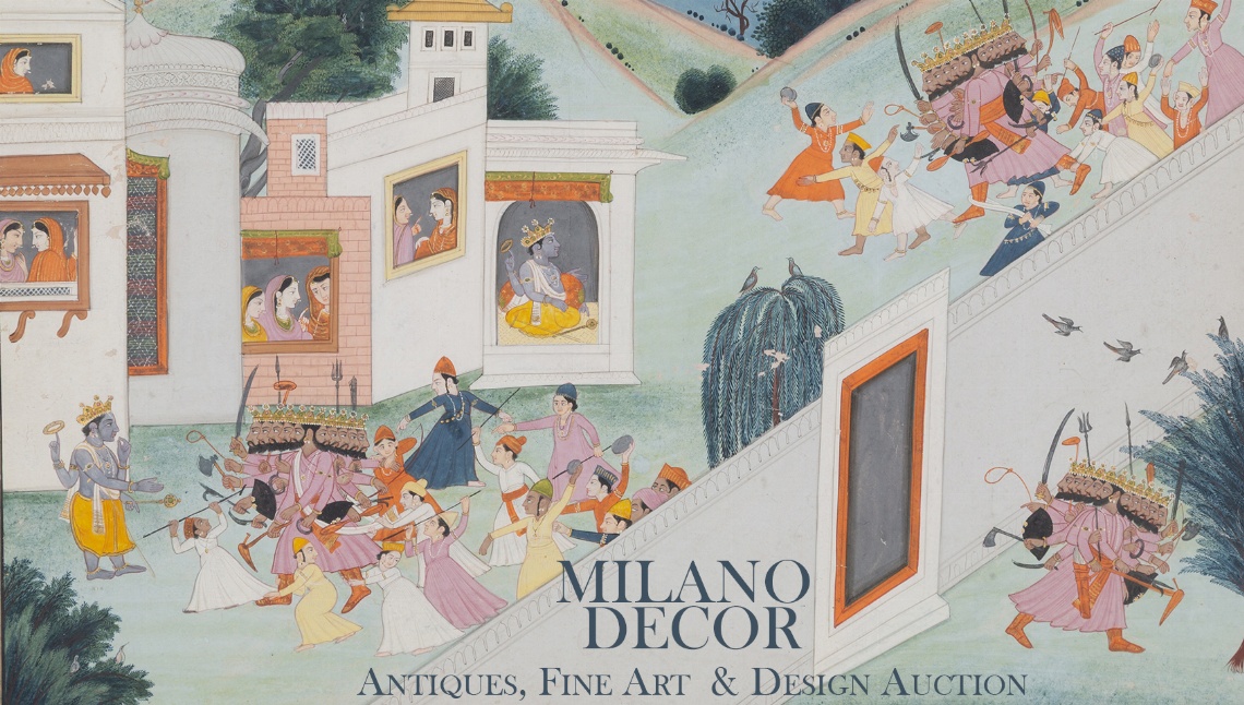 MILANO DECOR - Antiques, Fine Art & Design Auction (n. 104)